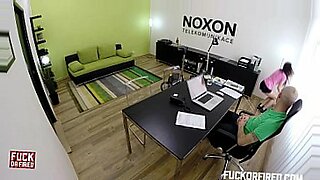 Teeny slut fucks her boss hard hoping not to get fired