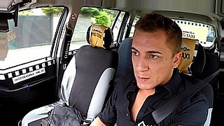 Czech Blonde Rides Taxi Driver in the Backseat