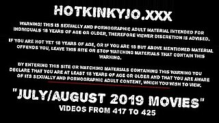 JULY/AUGUST 2019 News at HOTKINKYJO site: extreme anal fisting, prolapse, public nudity, belly bulge