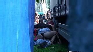 Czech snooper - Public sex during concert.