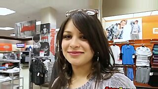 Naughty Colombian Hottie from the mall gets fucked doggystyle