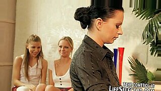 A dominating teacher gives a painful lesson for her students.