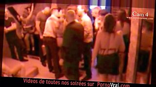 French Hidden cam in a swinger club! part 4