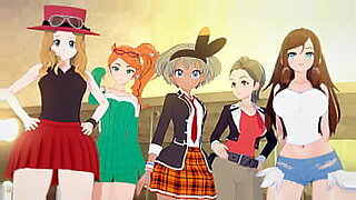 Into the Pokemon Verse Vol 2 - Sex party with 5 Poke Girls (Serena Sonia Hilda Bea and Alexa )