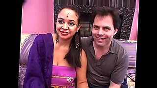 Beautiful brunette gets some interracial action and gives a blowjob like the pro.