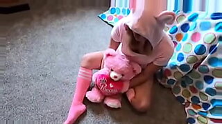 Teen plays with mom's dildo and gets fucked by stepfather