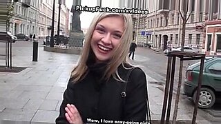 Wild pickup fuck in public place