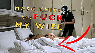 Mask Robber Try to Fuck my Wife In Bedroom