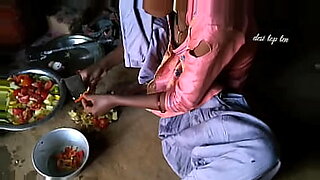 Kitchen heat rises while wife cooks and satisfies her horny husband with hot sex.