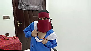Indian schoolgirl in uniform strips and performs a sexy dance.