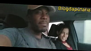 Amateur MILF gives a blowjob to her husband after buying some groceries and brings him home.