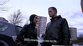 Freaky Czech couple is paid cash for a threesome