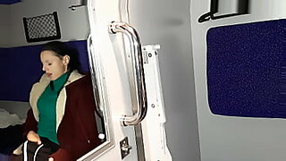 A stranger and a fellow traveler and I cum in a train compartment -