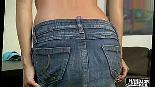 Pretty slut masturbates and gives a handjob.