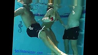 Sandy Knight Underwater Threesome