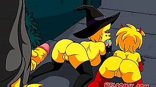 Halloween night with fuck-a-thon - The Simptoons