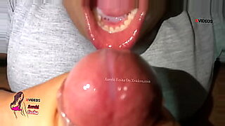 Pretty Indian girl gets her mouth fucked hard and gets cum inside.