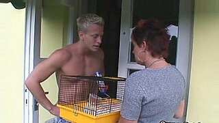 Old chick allows him seduce her