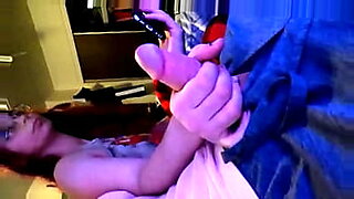 Kaila watches candid porn and teases our cock