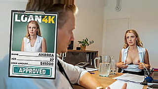 LOAN4K. Blonde babe came to get a loan and got a huge cock in her mouth instead
