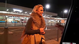 Sasha Steele gets a ride and a mouth full of cum