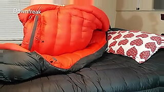 Humping North Face Inferno -40 Sleepingbag And Covering In Cum