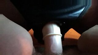 Sex with strap on dildo