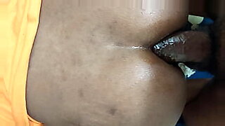 Natural ebony teen gets big cock in her ass and tit fuck with her partner.