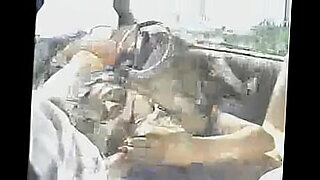 Indian stud gets it in the back door in car.