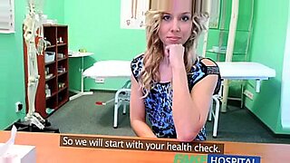 Fake Hospital Doctor offers blonde a discount on new tits in exchange for a good