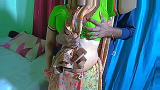 Slutty housewife gets some action from her brother in law in a hot desi scene.