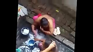 Steamy bath scene with hot desi girls.
