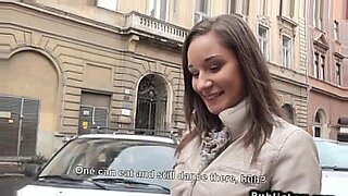 Sexy Czech bartender fucks for cash