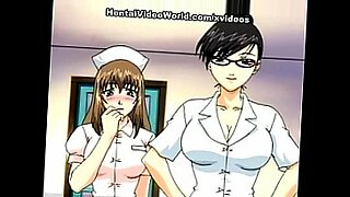 Cute hentai nurse fucked on the floor