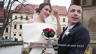 HUNT4K. Married couple decides to sell brides pussy for good price