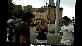 Desperate teen naked in public and fucks to pay rent 29