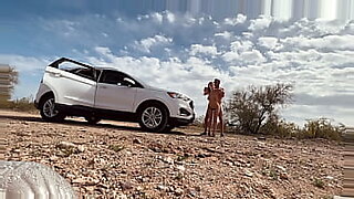 Pulled over and had sex in the desert.