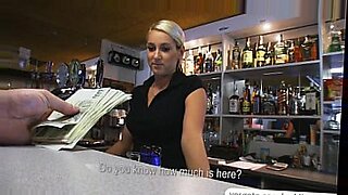Super gorgeous Lenka gets fucked in pub and receives sticky facial