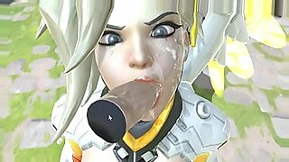 Overwatch Mercy facials & blowjob gameplay - True Facials /HenryTaiwan.