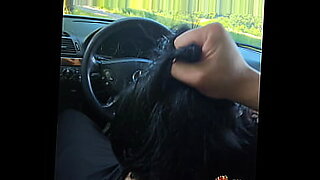 Street prostitute Maria Kalos sucked  in the car to a client-Maria Kalos