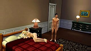 Step-siblings come of age and try out anal sex in 3D.