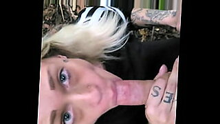 Blue eyed babe deep throats big cock and takes it doggystyle