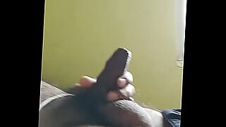 A solo performer pleasuring himself and giving a blow job at the same time.
