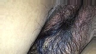 Hairy wife in black bra gets fucked in the ass by her husband’s friend.