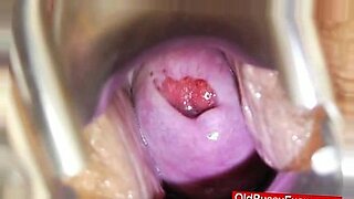 Spiky-looking housewife getting a gyno