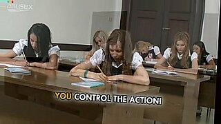 College girls go wild for their professor.