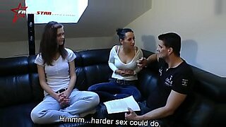 Innocent looking brunette starts to be wild
