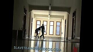 Hot brunette trained to be bdsm slave