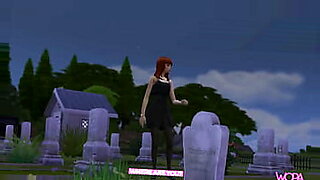 Student girl cemetery