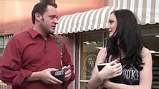 Brunette babe's big boobs get fucked.